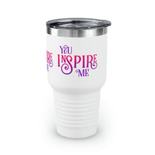 Load image into Gallery viewer, &quot;You Inspire Me&quot; Ringneck Tumbler, 30oz
