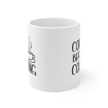 Load image into Gallery viewer, Mug 11oz- &quot;Coffee Before Coaching&quot;
