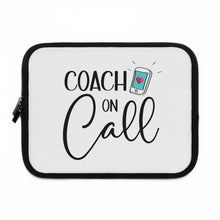 Load image into Gallery viewer, &quot;Coach On Call&quot; Laptop Sleeve
