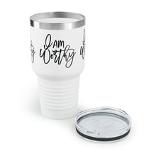 Load image into Gallery viewer, &quot;I Am Worthy&quot; Ringneck Tumbler, 30oz
