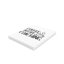 Load image into Gallery viewer, &quot;Coffee Before Coaching&quot; Greeting Cards (8, 16, and 24 pcs)

