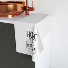 Load image into Gallery viewer, &quot;Home Is Where The Introvert Is&quot; Hand Towel
