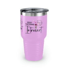 Load image into Gallery viewer, Copy of &quot;Happily Introverted&quot; Ringneck Tumbler, 30oz
