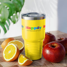 Load image into Gallery viewer, &quot;Happily Introverted&quot; Ringneck Tumbler, 30oz
