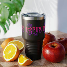 Load image into Gallery viewer, &quot;You Inspire Me&quot; Ringneck Tumbler, 30oz
