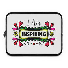 Load image into Gallery viewer, &quot;I Am Inspiring&quot; Laptop Sleeve
