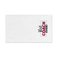 Load image into Gallery viewer, &quot;Best Coach Ever&quot; Hand Towel
