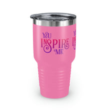Load image into Gallery viewer, &quot;You Inspire Me&quot; Ringneck Tumbler, 30oz
