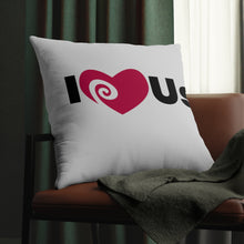 Load image into Gallery viewer, &quot;I Love Us&quot; Pillow
