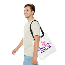 Load image into Gallery viewer, &quot;Life Changing Coach&quot; Tote Bag
