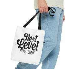 Load image into Gallery viewer, &quot;Next Level Here I Come&quot; Tote Bag
