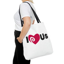 Load image into Gallery viewer, &quot;I Love Us&quot; Tote Bag

