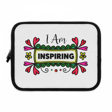 Load image into Gallery viewer, &quot;I Am Inspiring&quot; Laptop Sleeve
