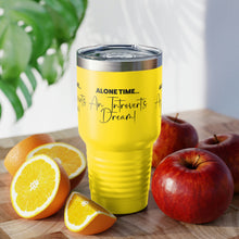 Load image into Gallery viewer, &quot;Alone Time Is An Introvert&#39;s Dream&quot; Ringneck Tumbler, 30oz
