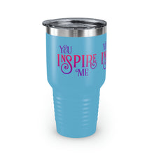 Load image into Gallery viewer, &quot;You Inspire Me&quot; Ringneck Tumbler, 30oz
