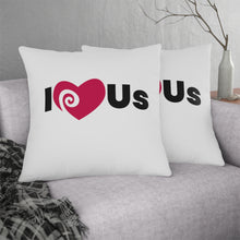 Load image into Gallery viewer, &quot;I Love Us&quot; Pillow
