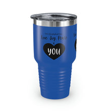 Load image into Gallery viewer, I&#39;m Grateful For Love, Joy, Peace and You&quot; Ringneck Tumbler, 30oz
