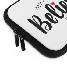 Load image into Gallery viewer, &quot;My Coach Believes In Me&quot; Laptop Sleeve
