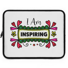 Load image into Gallery viewer, &quot;I Am Inspiring&quot; Laptop Sleeve
