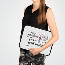 Load image into Gallery viewer, &quot;Highly Functioning Introvert&quot; Laptop Sleeve
