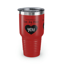 Load image into Gallery viewer, I&#39;m Grateful For Love, Joy, Peace and You&quot; Ringneck Tumbler, 30oz

