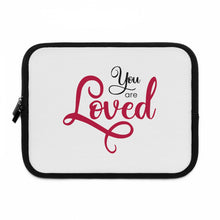 Load image into Gallery viewer, &quot;You Are Loved&quot; Laptop Sleeve
