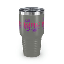Load image into Gallery viewer, &quot;You Inspire Me&quot; Ringneck Tumbler, 30oz
