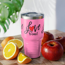 Load image into Gallery viewer, &quot;I Love You&quot; Ringneck Tumbler, 30oz
