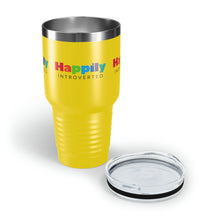 Load image into Gallery viewer, &quot;Happily Introverted&quot; Ringneck Tumbler, 30oz
