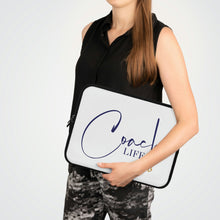 Load image into Gallery viewer, &quot;Coach Life&quot; Laptop Sleeve
