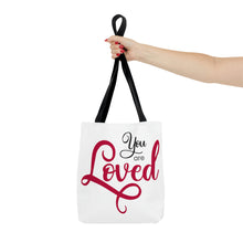 Load image into Gallery viewer, &quot;You Are Loved&quot; Tote Bag
