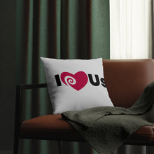 Load image into Gallery viewer, &quot;I Love Us&quot; Pillow
