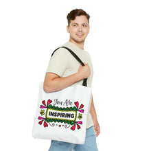 Load image into Gallery viewer, &quot;You Are Inspiring&quot; Tote Bag
