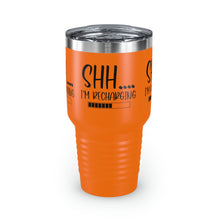 Load image into Gallery viewer, &quot;Shh I&#39;m Recharging&quot; Ringneck Tumbler, 30oz
