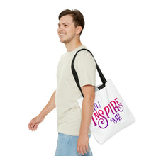 Load image into Gallery viewer, &quot;You Inspire Me&quot; Tote Bag
