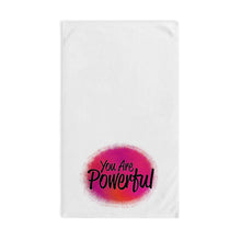 Load image into Gallery viewer, &quot;You Are Powerful&quot; Hand Towel
