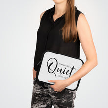 Load image into Gallery viewer, &quot;Wanna Be Quiet With Me&quot; Laptop Sleeve
