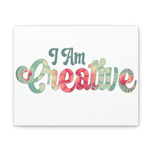 Load image into Gallery viewer, &quot;I Am Creative&quot; Classic Canvas
