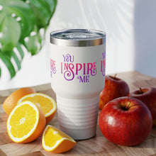 Load image into Gallery viewer, &quot;You Inspire Me&quot; Ringneck Tumbler, 30oz
