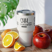 Load image into Gallery viewer, &quot;Shh I&#39;m Recharging&quot; Ringneck Tumbler, 30oz
