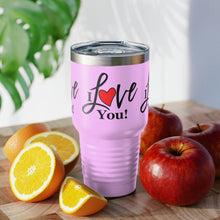 Load image into Gallery viewer, &quot;I Love You&quot; Ringneck Tumbler, 30oz
