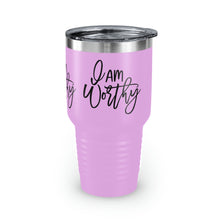 Load image into Gallery viewer, &quot;I Am Worthy&quot; Ringneck Tumbler, 30oz
