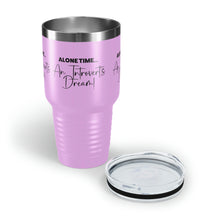 Load image into Gallery viewer, &quot;Alone Time Is An Introvert&#39;s Dream&quot; Ringneck Tumbler, 30oz
