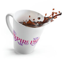 Load image into Gallery viewer, &quot;You Inspire Me&quot; Latte Mug, 12oz
