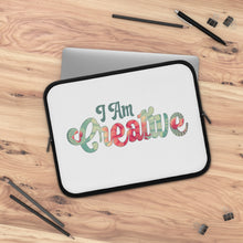 Load image into Gallery viewer, I Am Creative&quot; Laptop Sleeve
