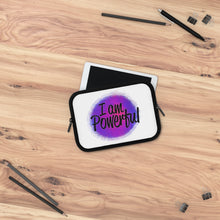 Load image into Gallery viewer, &quot;I Am Powerful&quot; Laptop Sleeve
